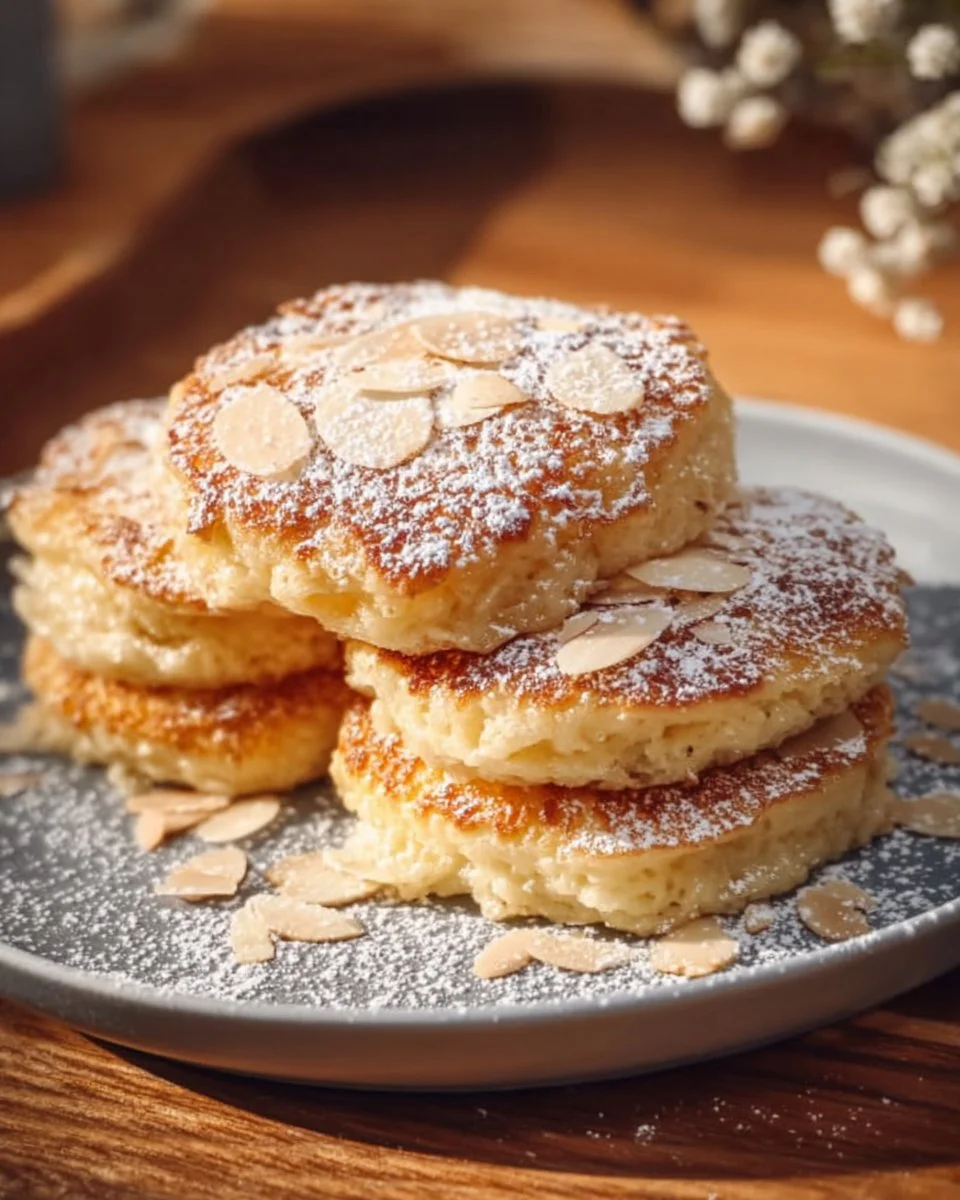 Gesunde Quark-Taler mit Haferflocken