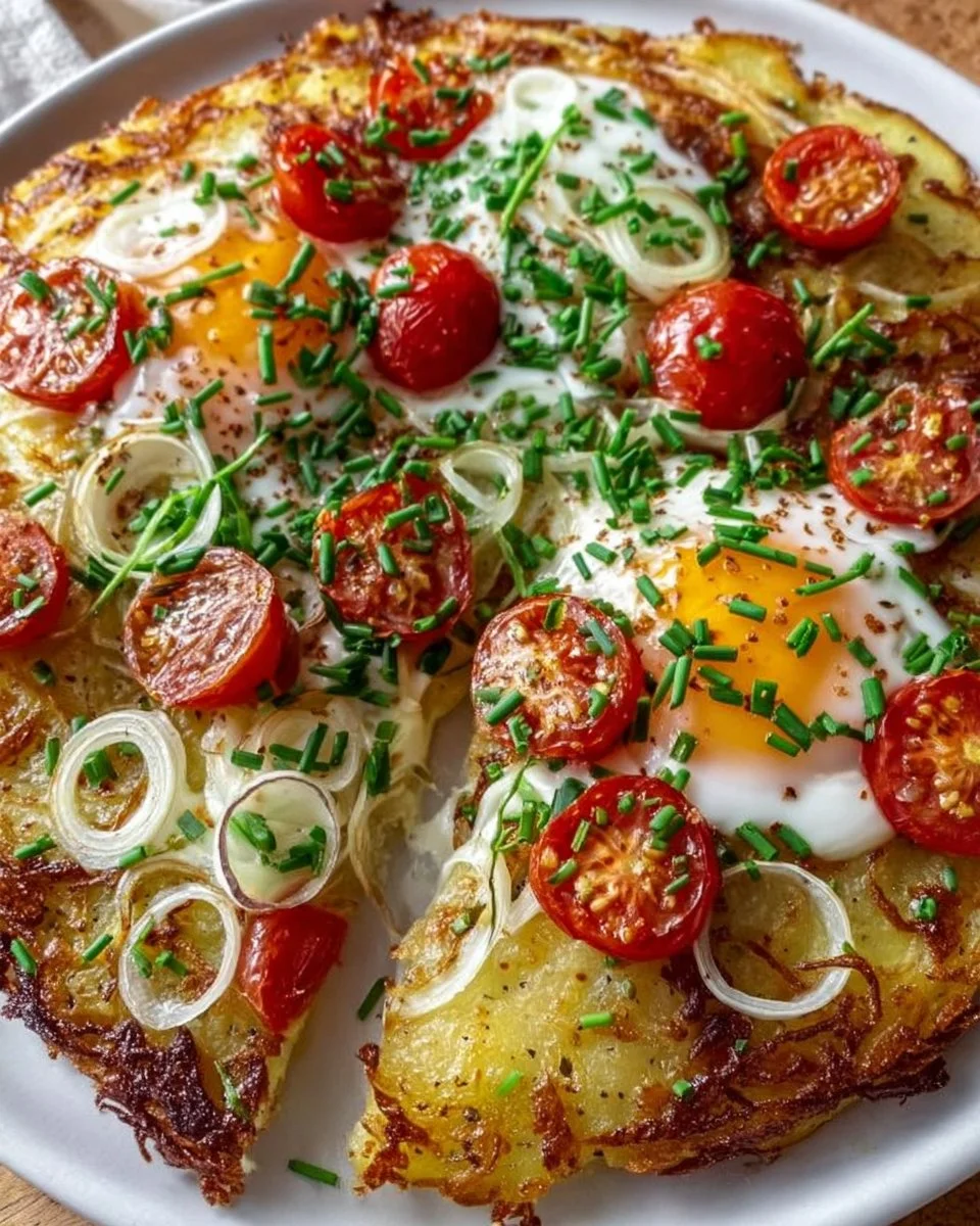 Kartoffelpizza mit Frischkäse