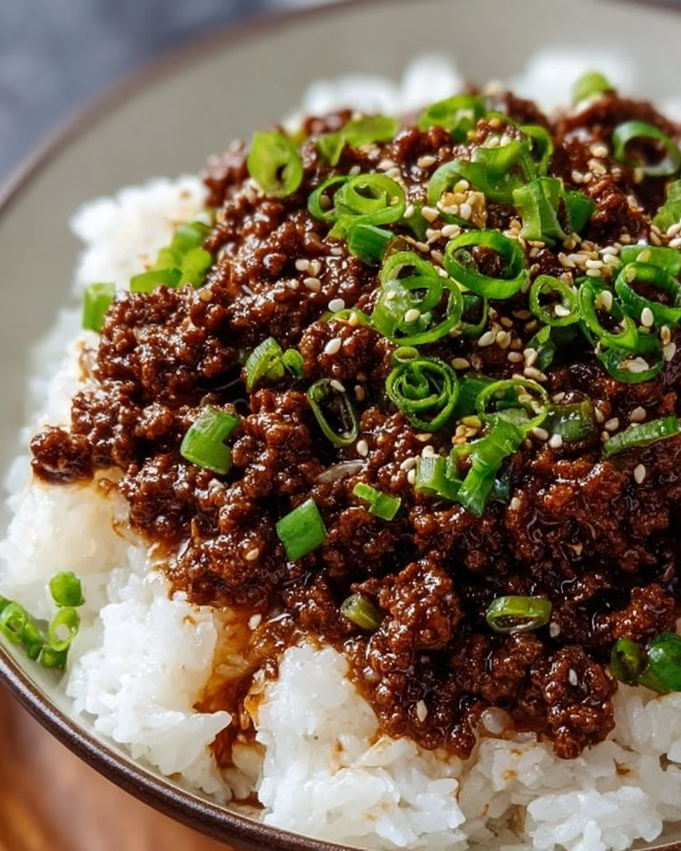 Koreanischer Rinderhackfleischschalen