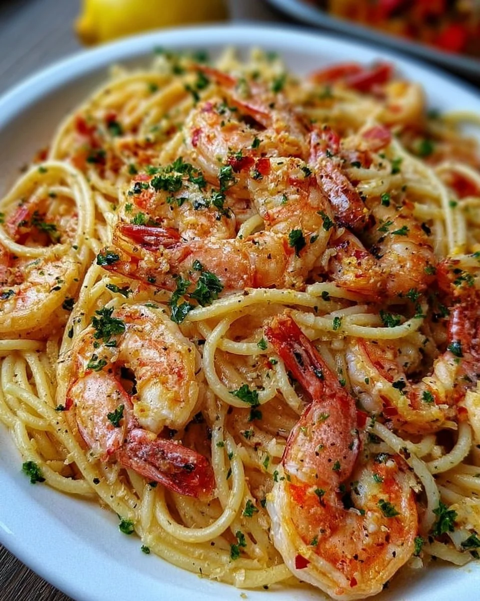 Spaghetti mit Scampi: Ein Unglaubliches Ultimatives Rezept für 4 Personen