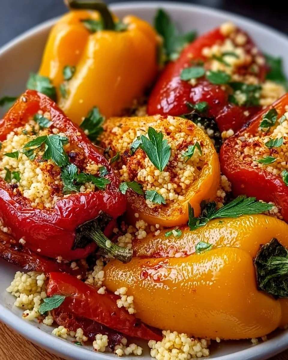 Spitzpaprika mit Couscous