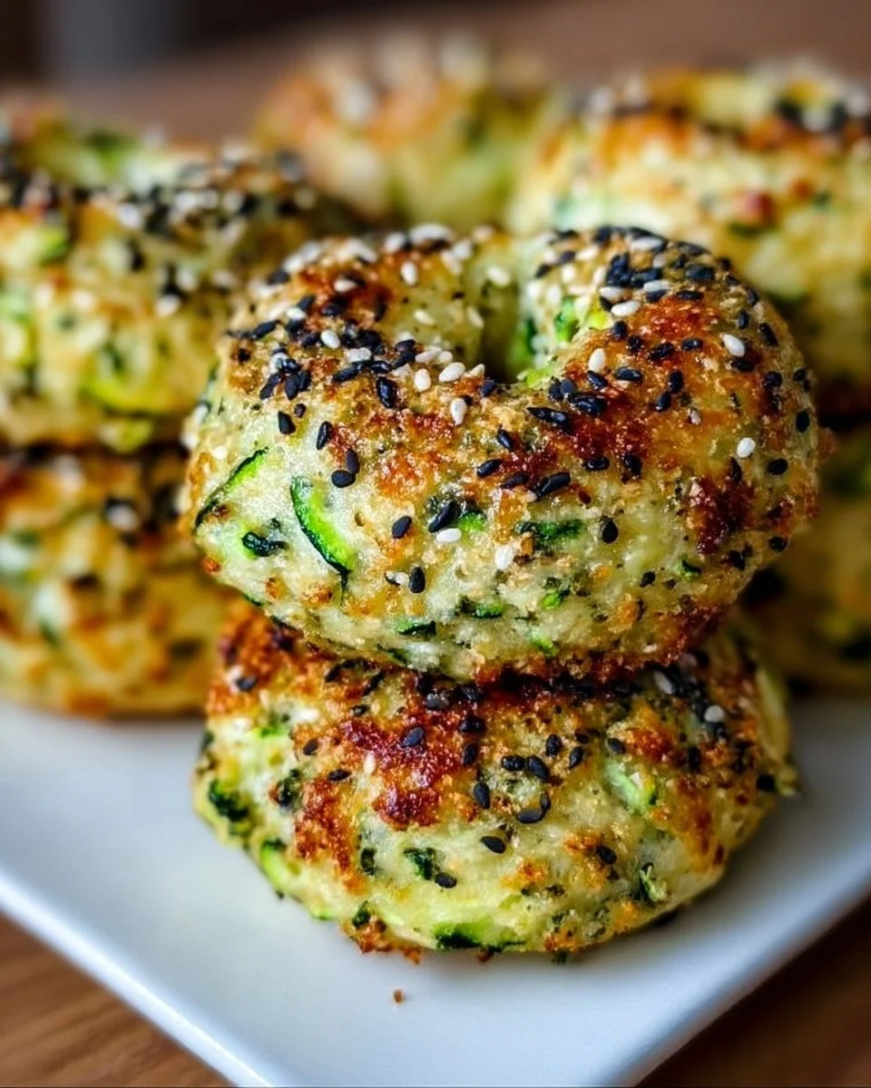 Zucchini Bagels