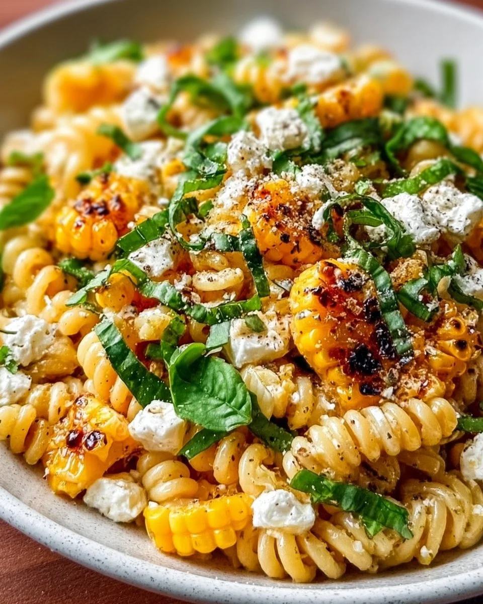 Gesunder Straßenmais-Pasta-Salat