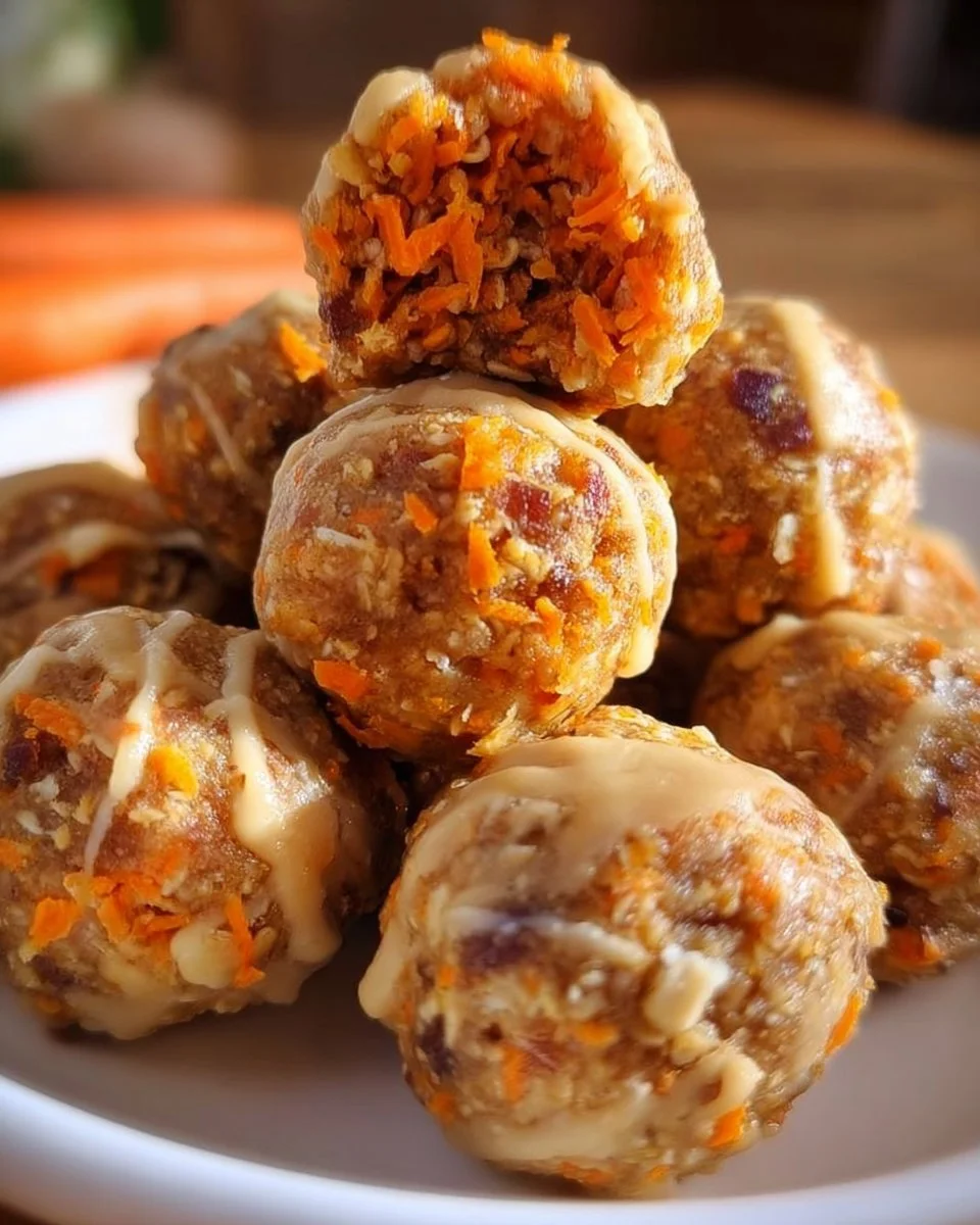 Karottenkuchen Energieballs