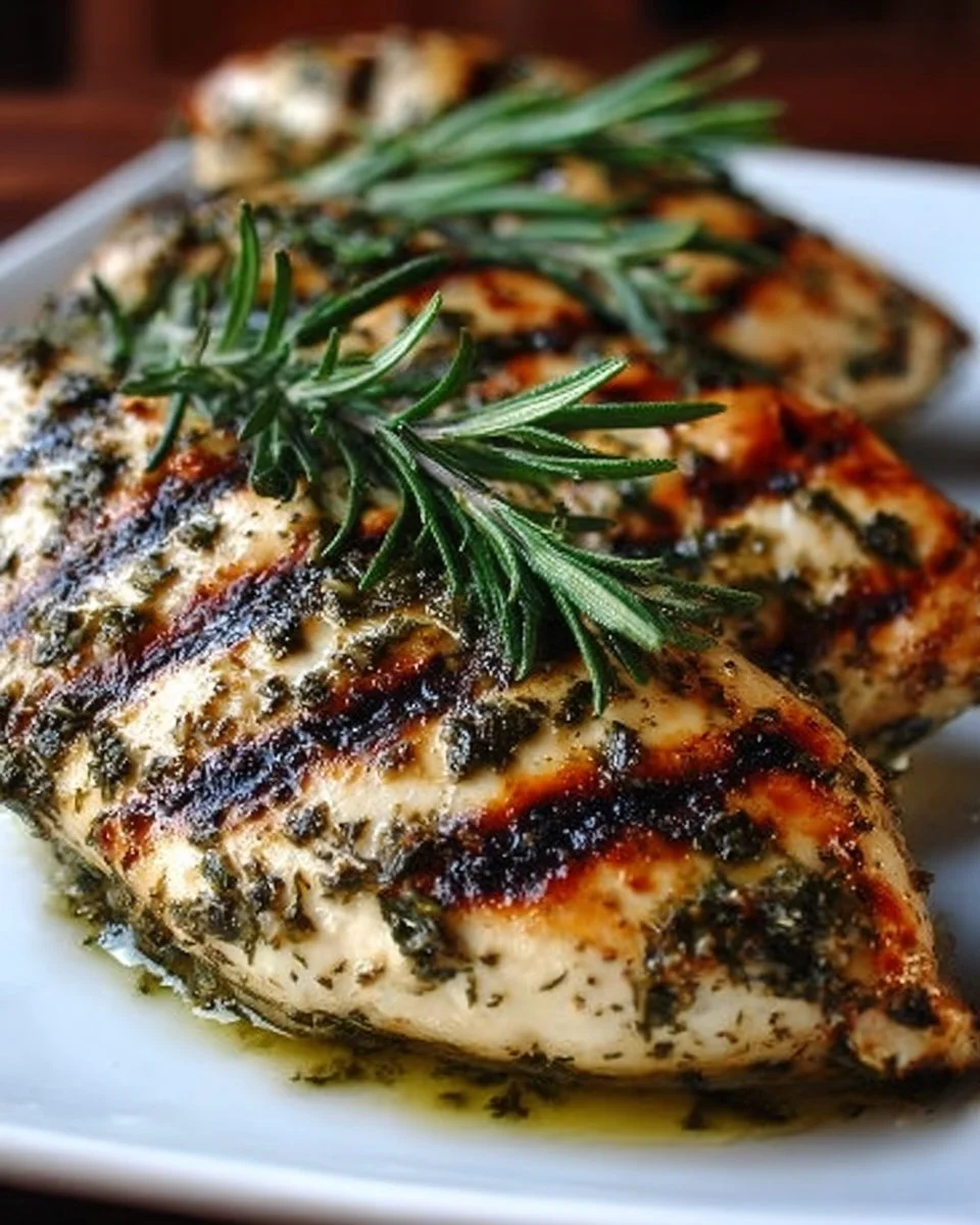 Kräuterinfiziertes toskanisches Grillhähnchen