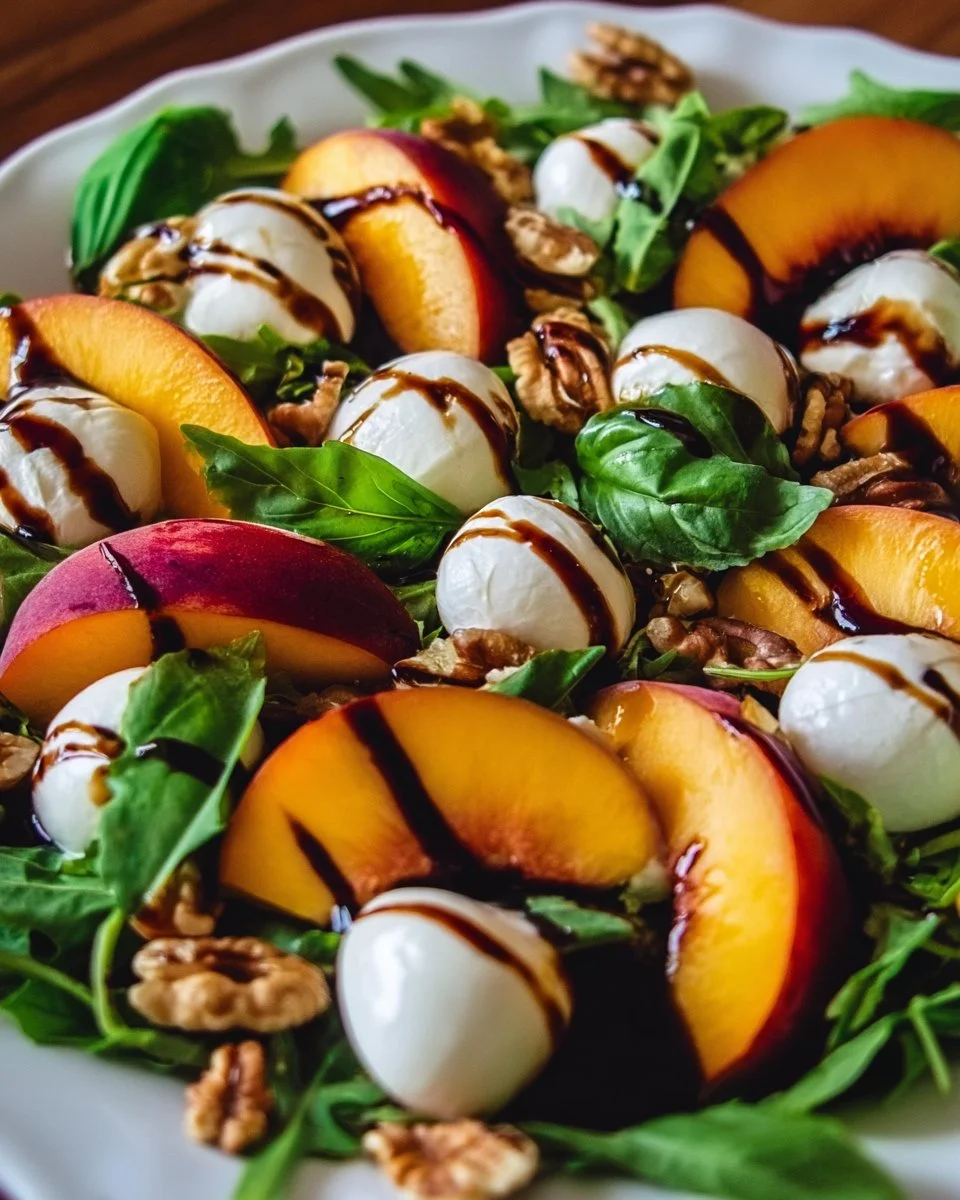 Millionaire Peach: Enjoy Refreshing Summer Salad
