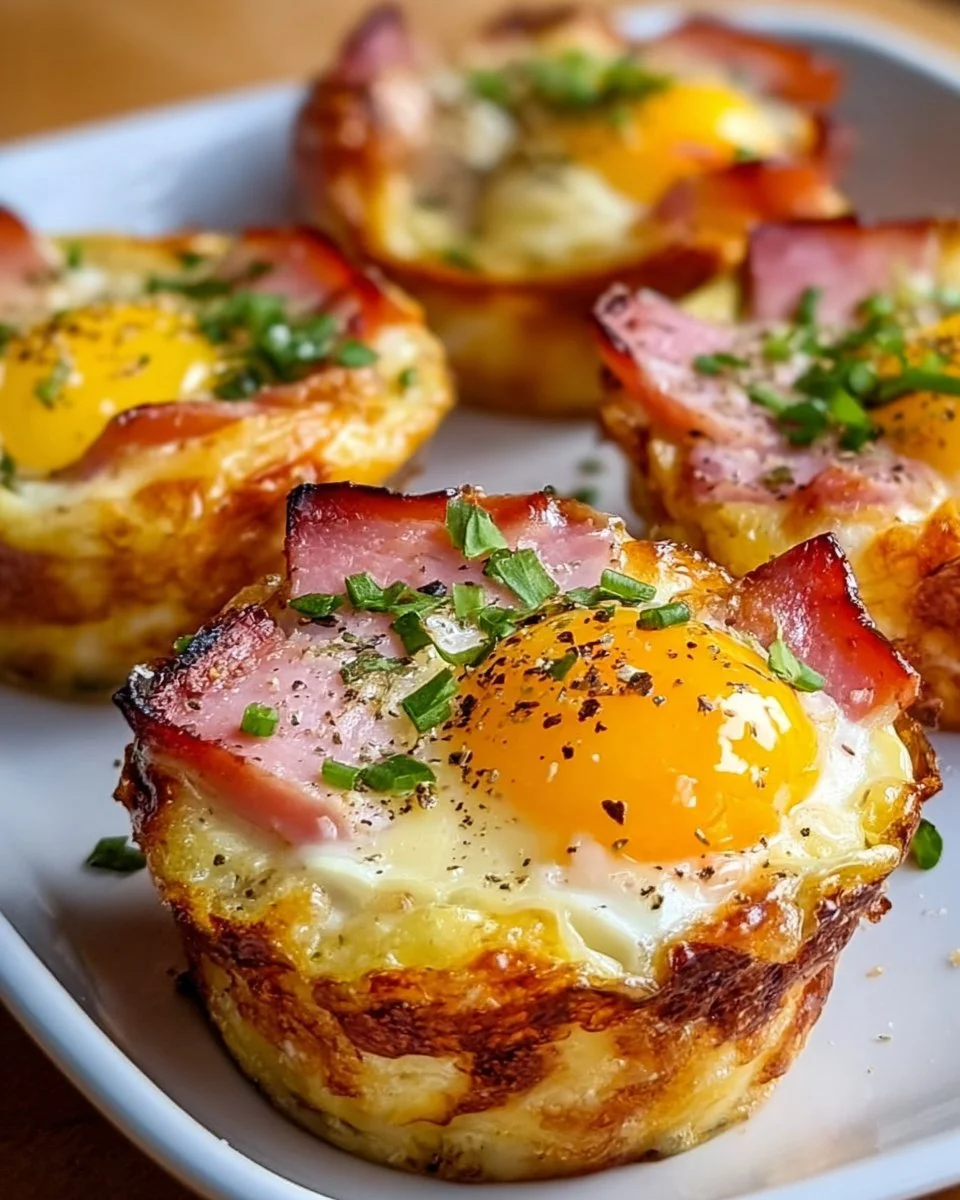 Schinken-Käse Eierbecher