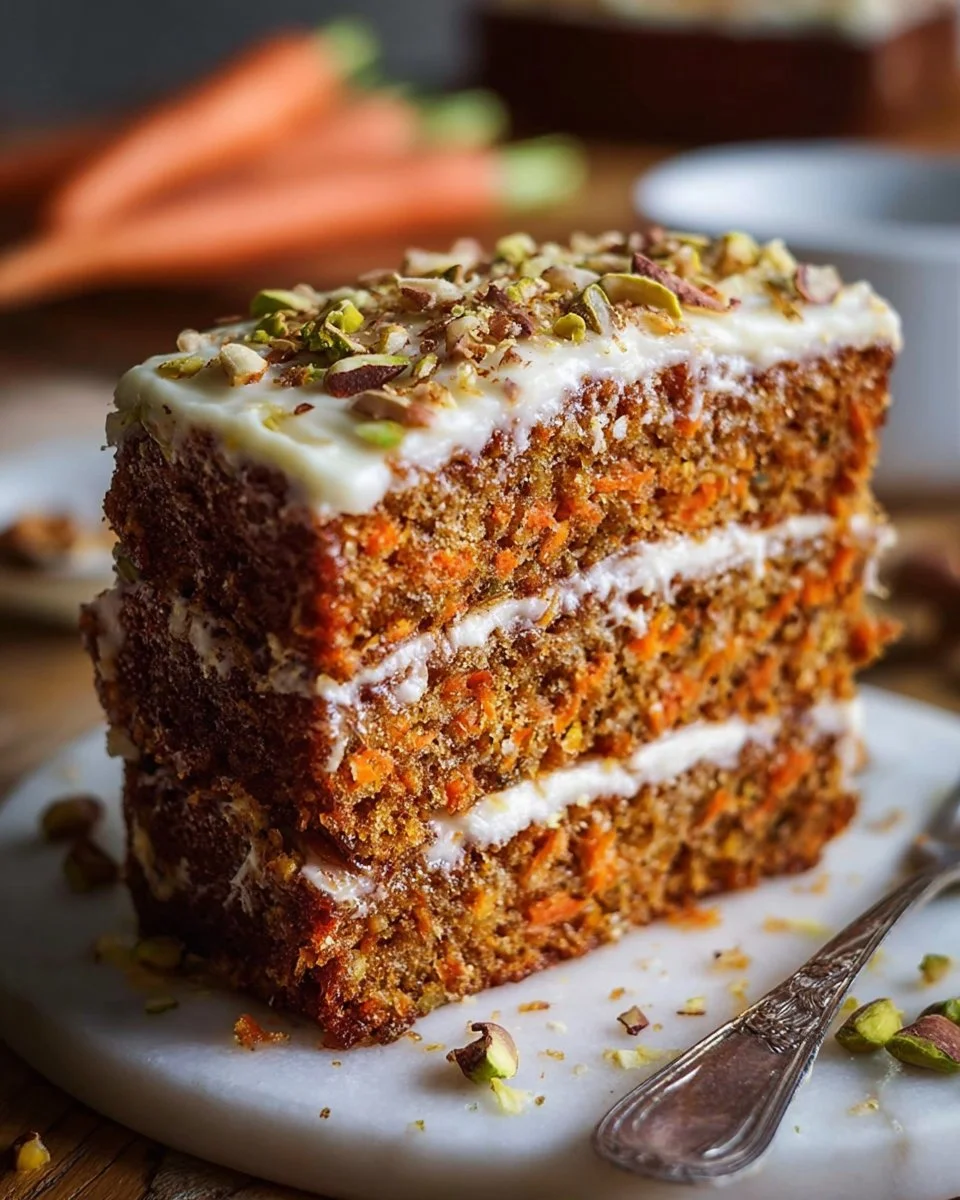 Vegan glutenfreier Karottenkuchen