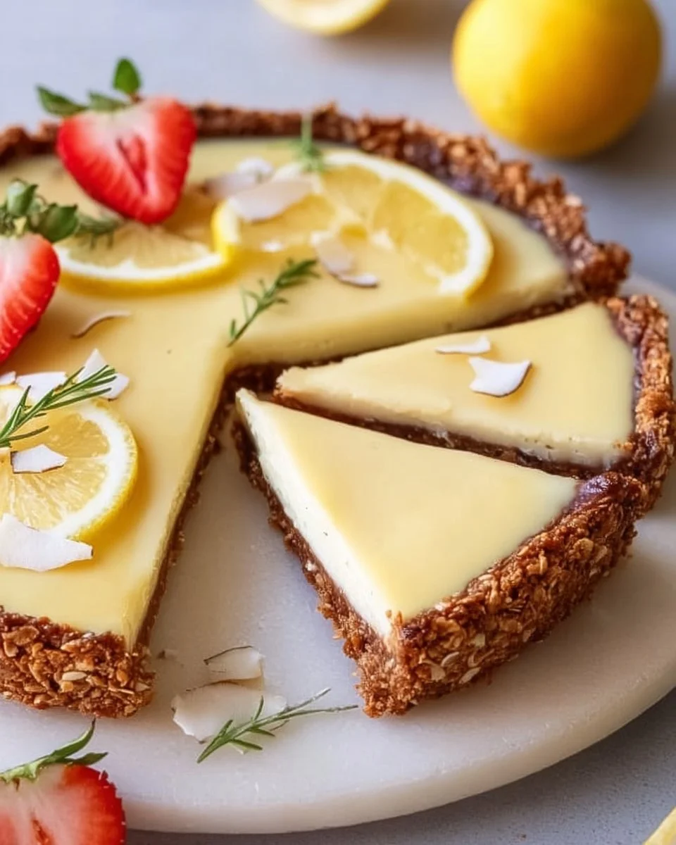 Vegane Zitronentarte